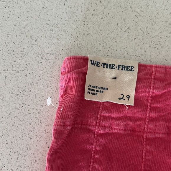 Free People Pink Flare Pants - Picture 8 of 11